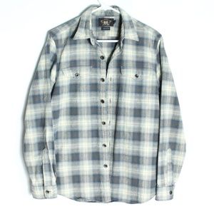 RRL Rugged Western Workwear Flannel Shirt M